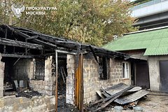 В Москве произошел пожар в приюте для собак